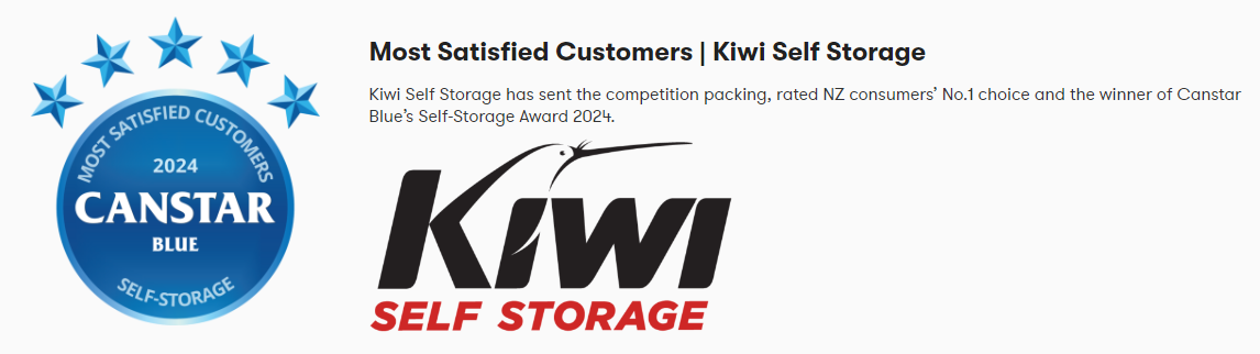 Canstar 2024 winner storage