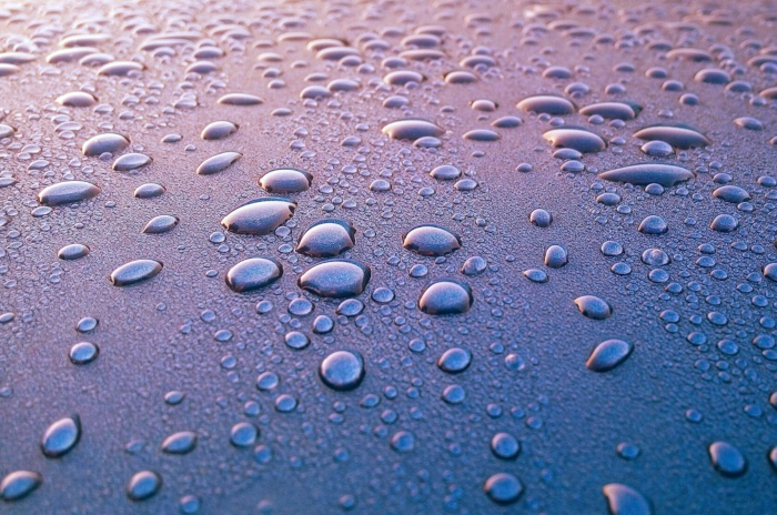 Water droplets - keep your storage unit dry